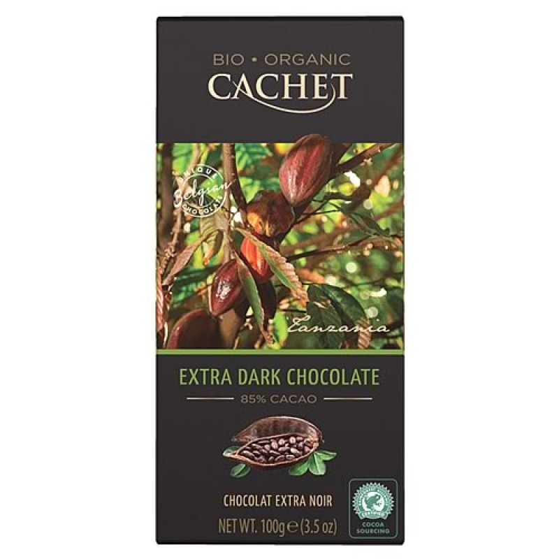  Ciocolată BIO Cachet 85% cacao